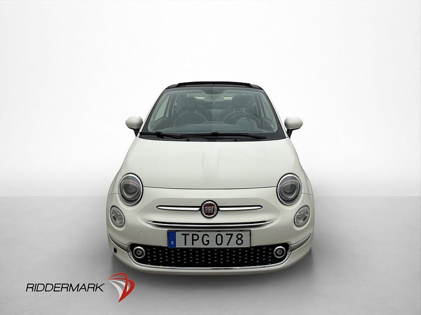 Bild 2 av Fiat 500C 69hk Lounge Cabriolet Värmare P-Sensorer