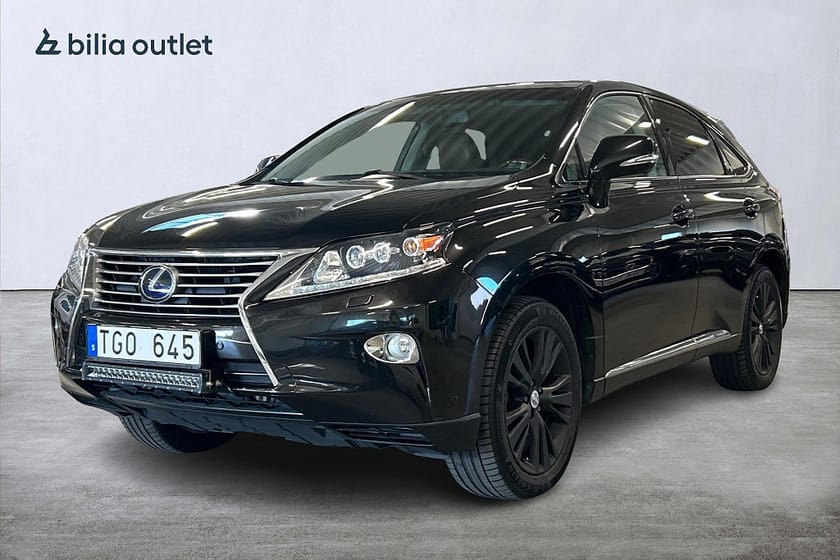 Bild 1 av Lexus RX 450h AWD Ultra Luxury 299hk Taklucka HuD Navi ML B-kam