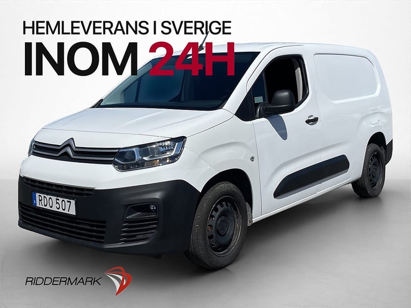 Bild 1 av Citroën Berlingo Van Long L2 1.5HDi Drag 3-Sits PDC Farthållare Moms