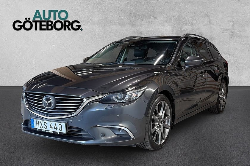 Bild 1 av Mazda 6 Wagon 2.2 SKYACTIV-D 1-Ägare Full Servicehistorik