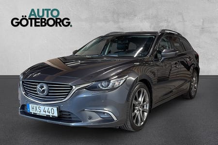 Mazda 6 Wagon 2.2 SKYACTIV-D 1-Ägare Full Servicehistorik