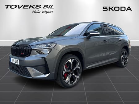 Škoda Kodiaq RS 2,0 bensin 265hk, fyrhjulsdrift och fin utrustn