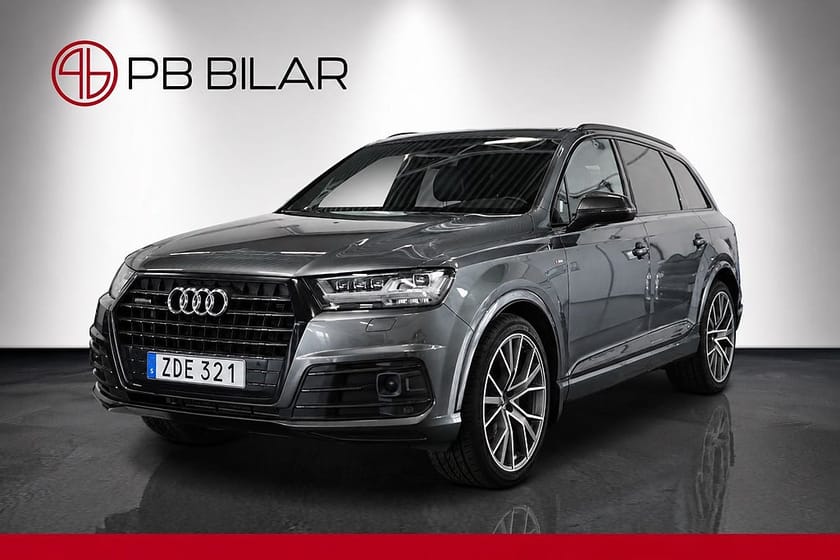 Bild 1 av Audi Q7 3.0 TDI Q S Line 7-Sits Valcona Pano cockpit Ambient