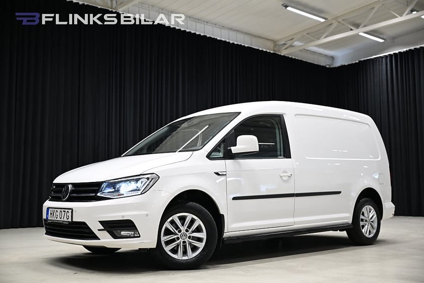 Bild 1 av Volkswagen Caddy Maxi Van DSG 102HK Nedlackad|LED|V-Inredd|Drag|Värmare|Leasbar