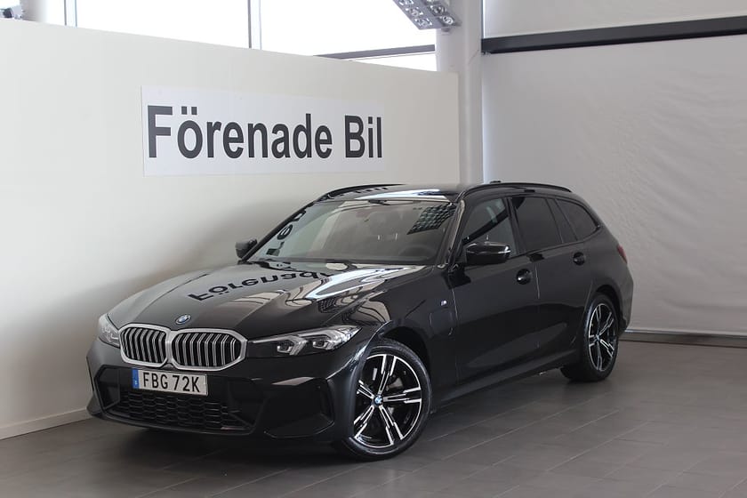 Bild 1 av BMW 330e Touring 4,95 ränta M Sport Rattvärme Drag ParkAssist