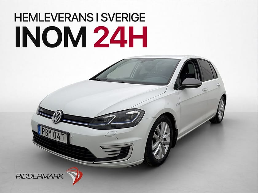 Bild 4 av Volkswagen e-Golf Pluspaket Carplay Navi Nyservad 136hk