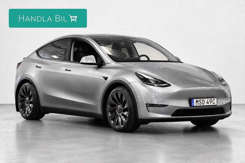 Bild 4 av Tesla Model Y Performance Dragkrok Rattv Pano Skinn Navi 534hk