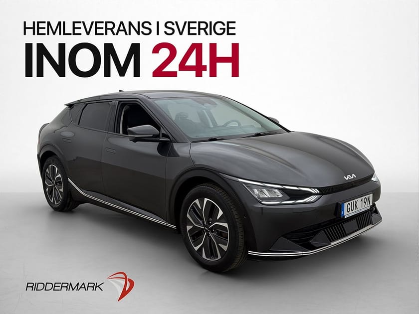 Bild 1 av Kia EV6 77.4 kWh AWD 360° Navi Skinn Carplay Moms