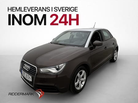 Audi A1 Sportback 1.6 TDI Sport 0.42l/mil Isofix Nyservad Låg skatt