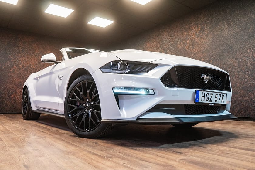 Bild 3 av Ford Mustang GT Cabriolet Convertible 450hk | B&O | 55th Annivers | 3958kr/mån