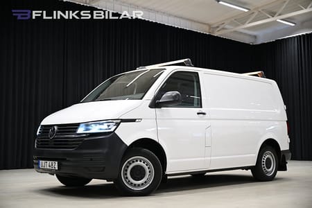 Volkswagen Transporter 4Motion DSG 150HK Inredd|LED|Drag|Värmare|Inverter|Moms