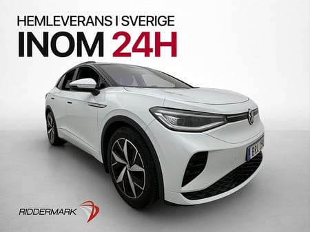 Volkswagen ID.4 GTX 299hk Värmare CarPlay Rattvärme MOMS