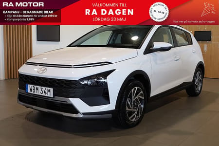 Hyundai Bayon 1.2 MPi Kamera CarPlay Leasbar