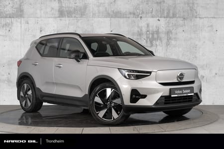 Volvo XC40 Recharge Twin Ultimate. 408 hk. Krok/Varmepumpe/360/Soltak/VOC