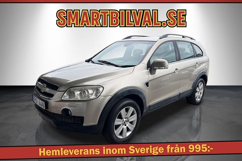 Bild 1 av Chevrolet Captiva 2.0 TD VCDi AWD Aut 7-Sits Skinn Drag