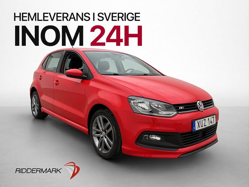 Bild 3 av Volkswagen Polo 1.2 TSI 90hk R-Line Bluetooth Farthållare