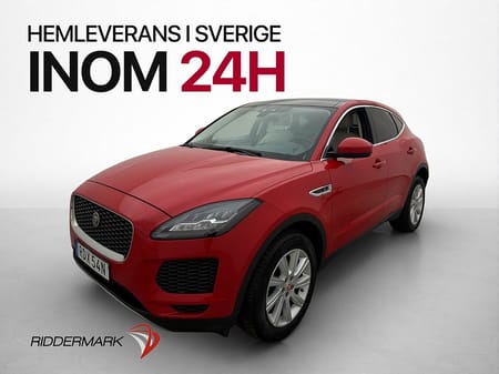 Jaguar E-Pace D150 AWD 150hk Pano D-Värmare Kamera Navi Drag