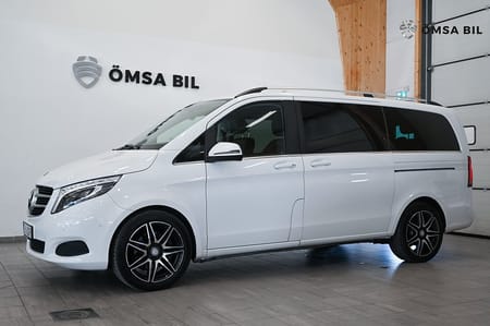 Mercedes-Benz V 250d 4MATIC 3.2t Avantgarde 8-SITS/LÅNG/SKINN/KAMERA/VÄRMARE