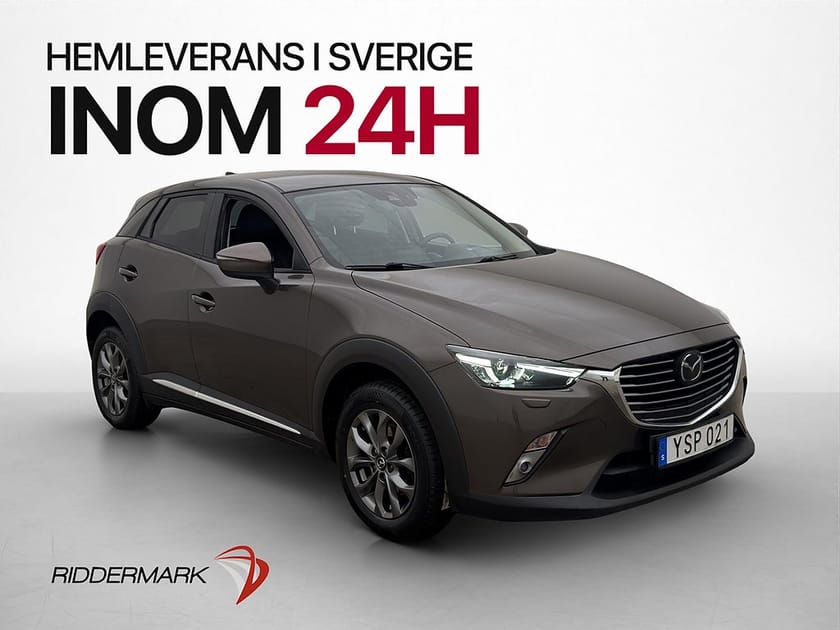 Bild 1 av Mazda CX-3 2.0 120hk Optimum BOSE HUD Kamera Navi Halvskinn