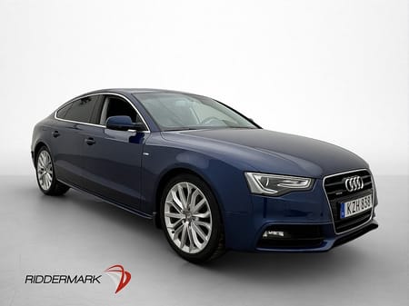 Audi A5 Sportback TDI Q 190hk S-Line Värmare Drag Sensorer