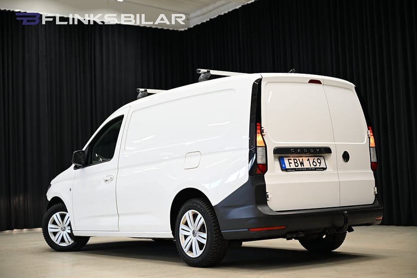 Bild 5 av Volkswagen Caddy Cargo Maxi 102HK Servicebil|Inredd|Drag|Värmare|Backkamera|SeUtr!
