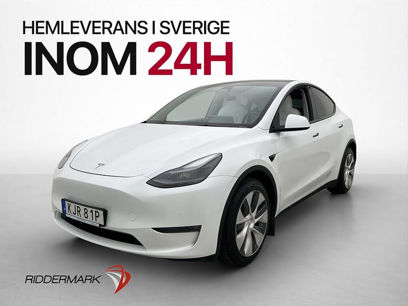 Bild 1 av Tesla Model Y Long Range AWD 514hk Autopilot Pano Sv-såld