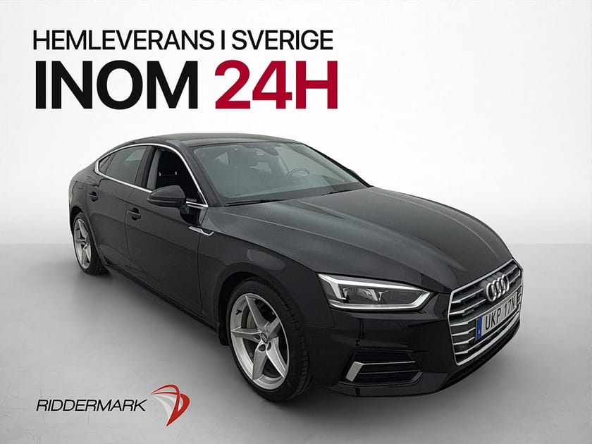 Bild 1 av Audi A5 Sportback 45 TFSI quattro 2.0 MHEV S Värmare Drag Sensorer