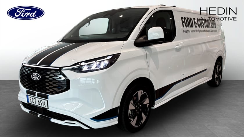 Bild 1 av Ford E-Transit Custom 340 AWD E-Custom Sport Skåp 82,5 KWh 218hk L2