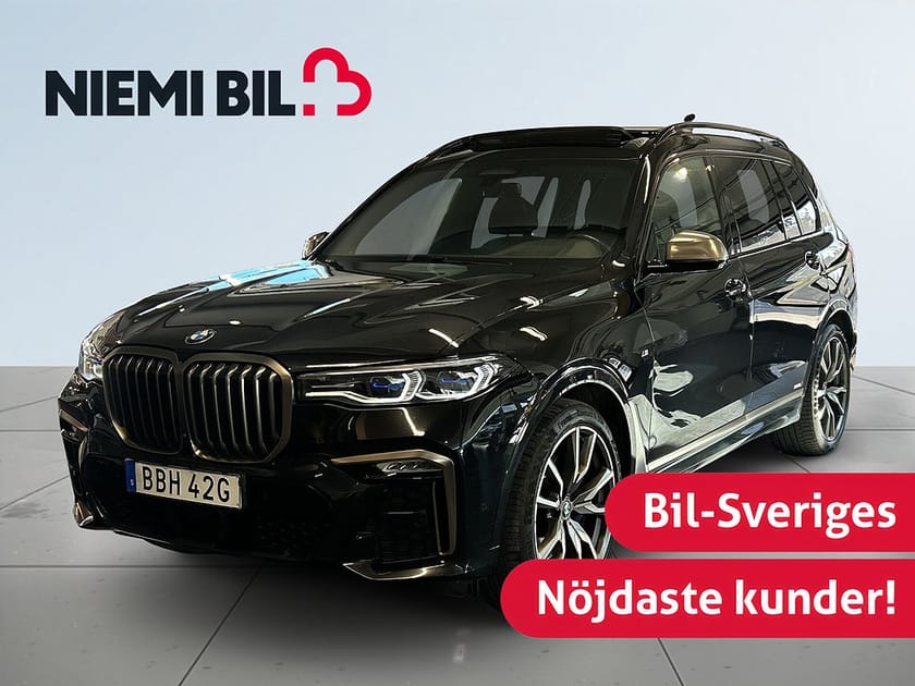Bild 1 av BMW X7 M50d Steptronic H&K/6sits/Massage/Skinn/Pano/Drag/Laser