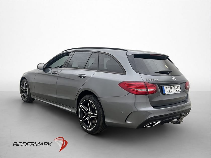 Bild 5 av Mercedes-Benz C 300 T de C300 AMG Värmare Cockpit Kamera Halvskinn