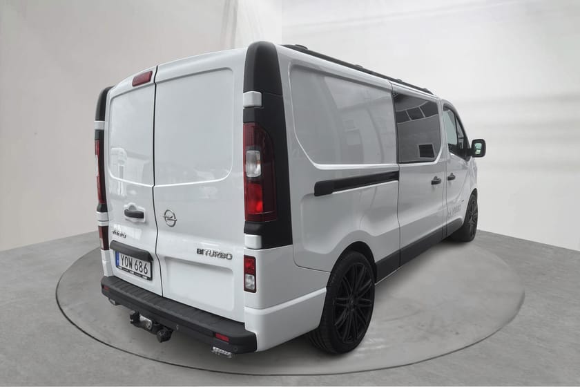 Bild 3 av Opel Vivaro Skåpbil 1.6 BITURBO (125hk) Dubbelhytt 5-sits