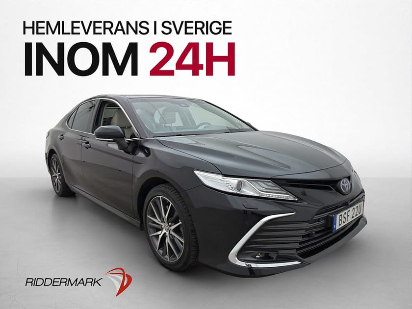 Bild 1 av Toyota Camry Hybrid 218hk Executive JBL HuD Navi Kamera