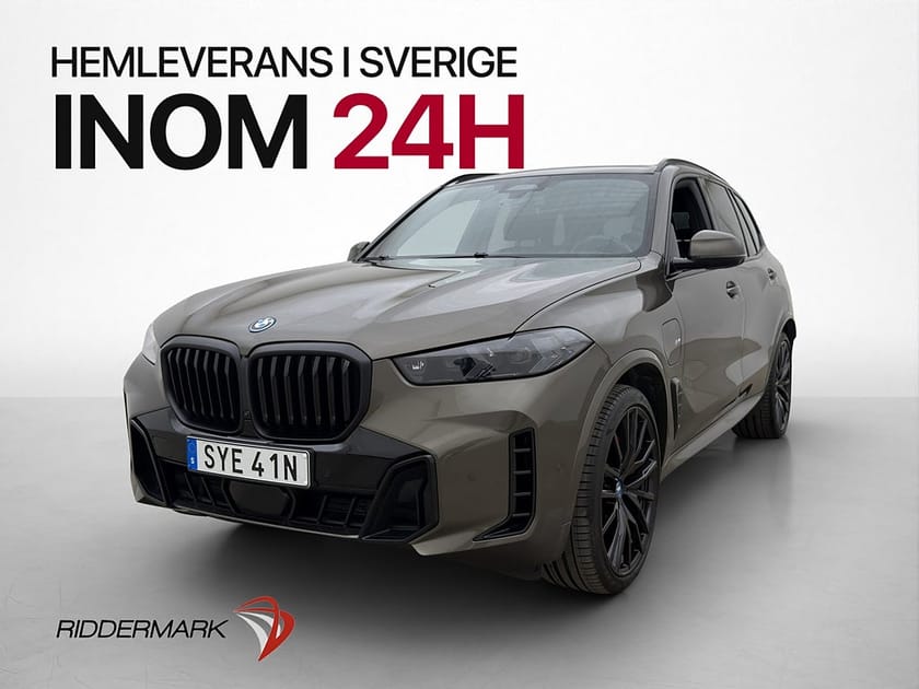 Bild 1 av BMW X5 xDrive50e M Sport Pro Innovation Sky Luftfjä H/K Drag