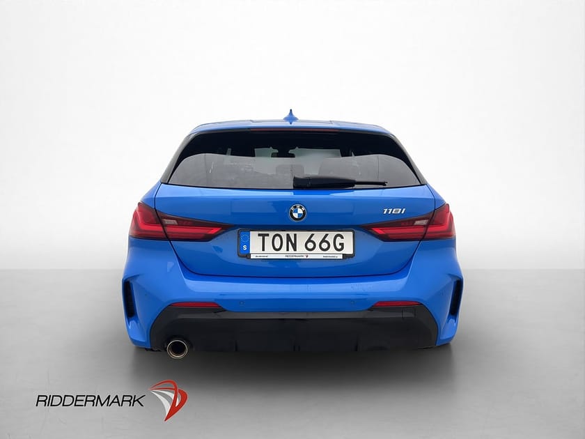 Bild 5 av BMW 118i 136hk M Sport Cockpit Rattvärme Läder P-Sensorer