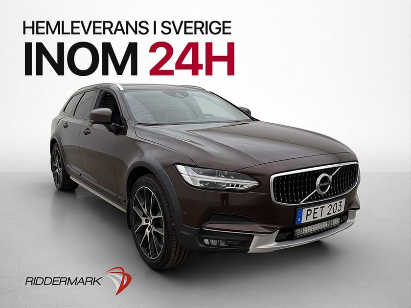 Bild 1 av Volvo V90 Cross Country D5 AWD Pro VOC B&W Pano HuD Skinn