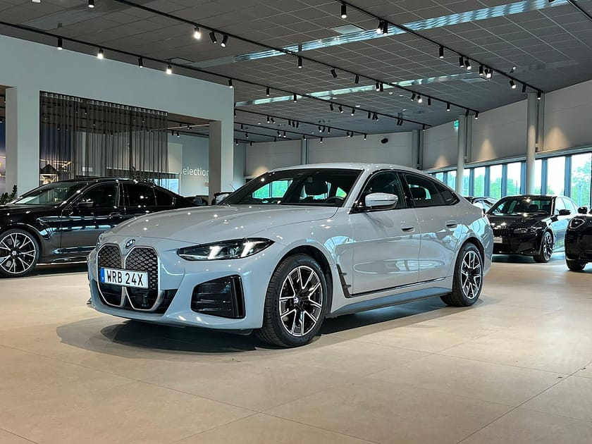 Bild 1 av BMW i4 eDrive40 Gran Coupé M Sport Drag Rattvärme D/A 4,95%