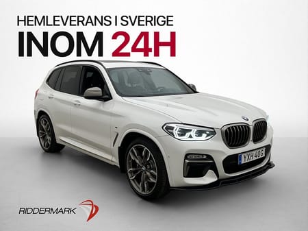 BMW X3 M40i M Sport Pano H/K Drag Skinn 360° Kamera Navi