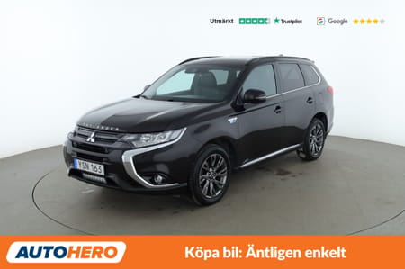 Mitsubishi Outlander PHEV AWD / Taklucka, 360, Dragkrok!