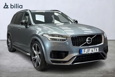 Volvo XC90 7-seater T8/R-Design/HuD/360°/B&W/Luft/Drag/Se spec!