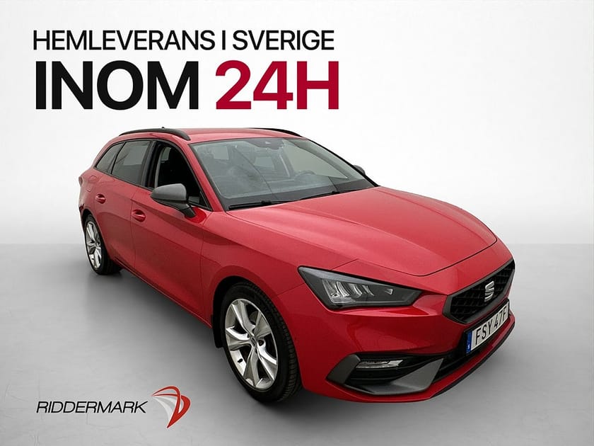 Bild 3 av SEAT Leon Sportstourer ST 1.5 eTSI 150hk FR Cockpit Kamera CarPlay Navi