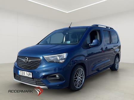 Opel Combo Life XL Lång Ny-Kamrem Värm Drag B-Kam CARPLAY MOMS