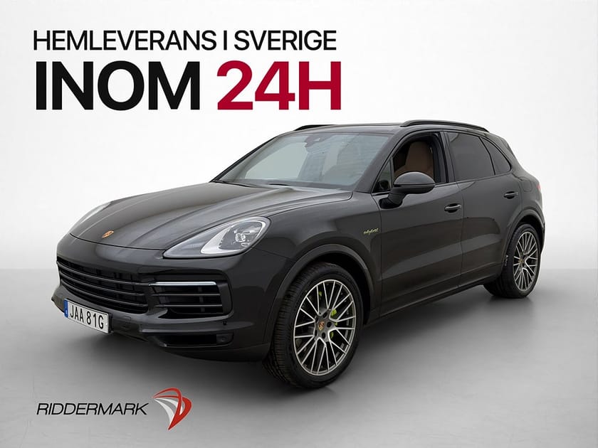 Bild 1 av Porsche Cayenne E-Hybrid 462hk Sport Chrono PASM Pano BOSE