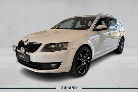 Škoda Octavia Stasjonsvogn 180hk TSI 4X4 DSG, Elegance, Soltak, Delskinn