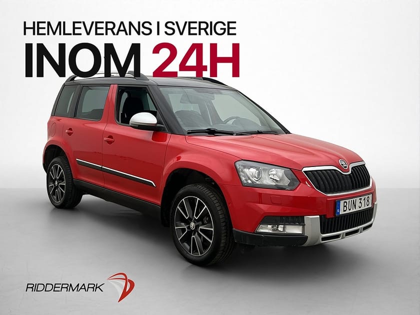 Bild 3 av Škoda Yeti Outdoor Skoda TDI 4x4 140hk Drivers Edt Kamera Dragkrok