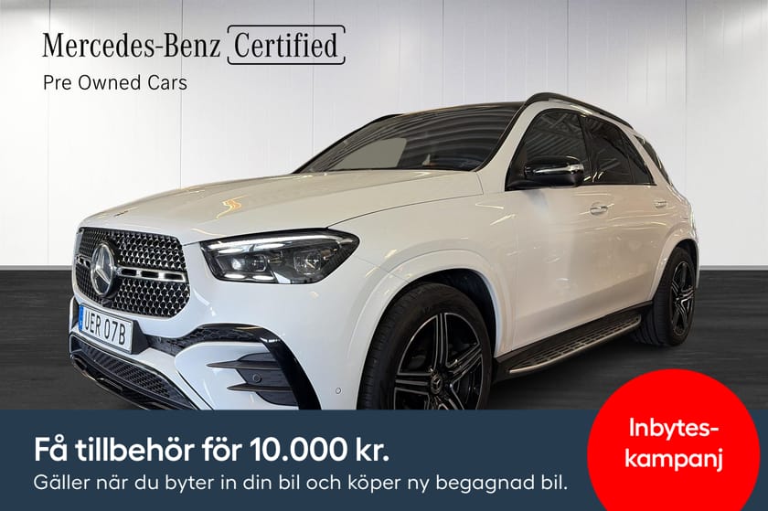Bild 1 av Mercedes-Benz GLE 350 de 4MATIC Moms/AMG/Panorama/Burmester/Dragkrok
