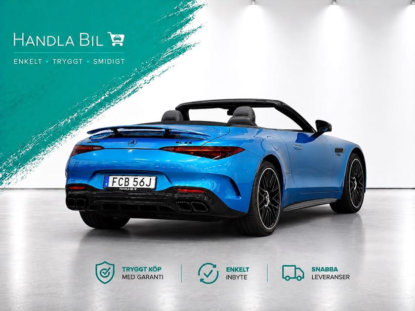 Bild 5 av Mercedes-Benz AMG SL 63 4MATIC+ 4M+ Massage Burmester HUD 585hk