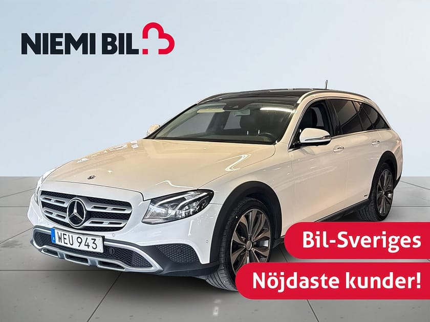 Bild 1 av Mercedes-Benz E 220 d 4MATIC All-Terrain 4M Drag/360/Burmester/MoK/Pano/Skinn