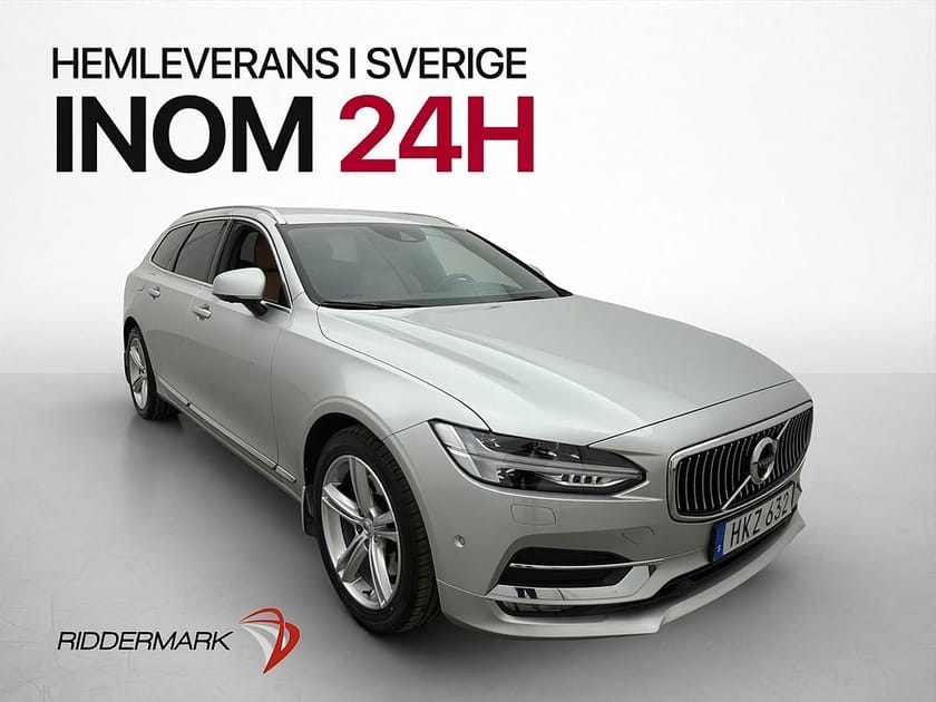 Bild 1 av Volvo V90 D4 AWD Inscription HUD 360° Luft VOC Värmare Drag