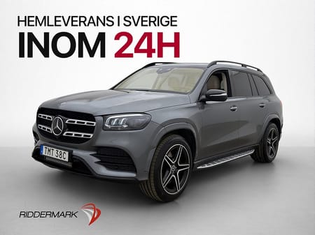 Mercedes-Benz GLS 400 d 4MATIC 400d 4M AMG 6-Sits Pano 360° Värm Luftfjä