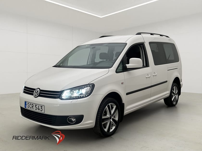 Bild 3 av Volkswagen Caddy Maxi 7-Seater Life 4M Värmare Drag PDC 7-Sit 1-Ägare